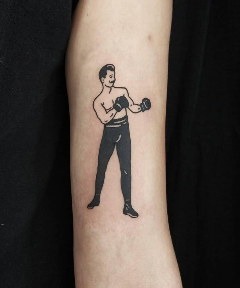 30 Excellent Fighter Tattoos You Must Love