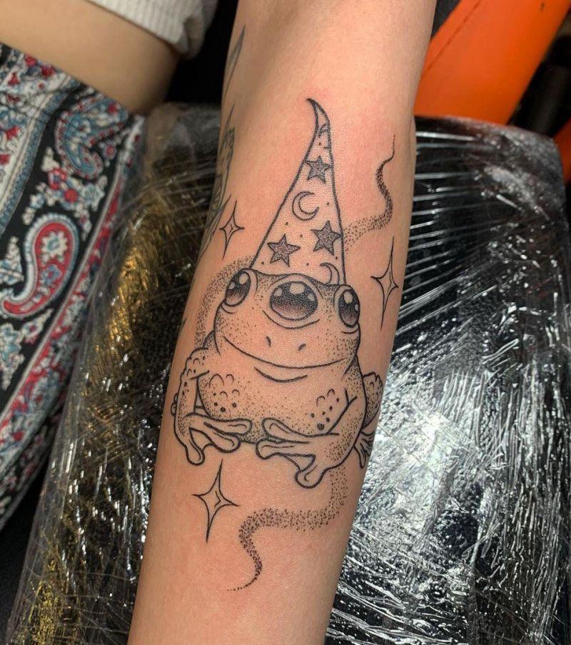 30 Unique Frog Wizard Tattoos for Your Inspiration