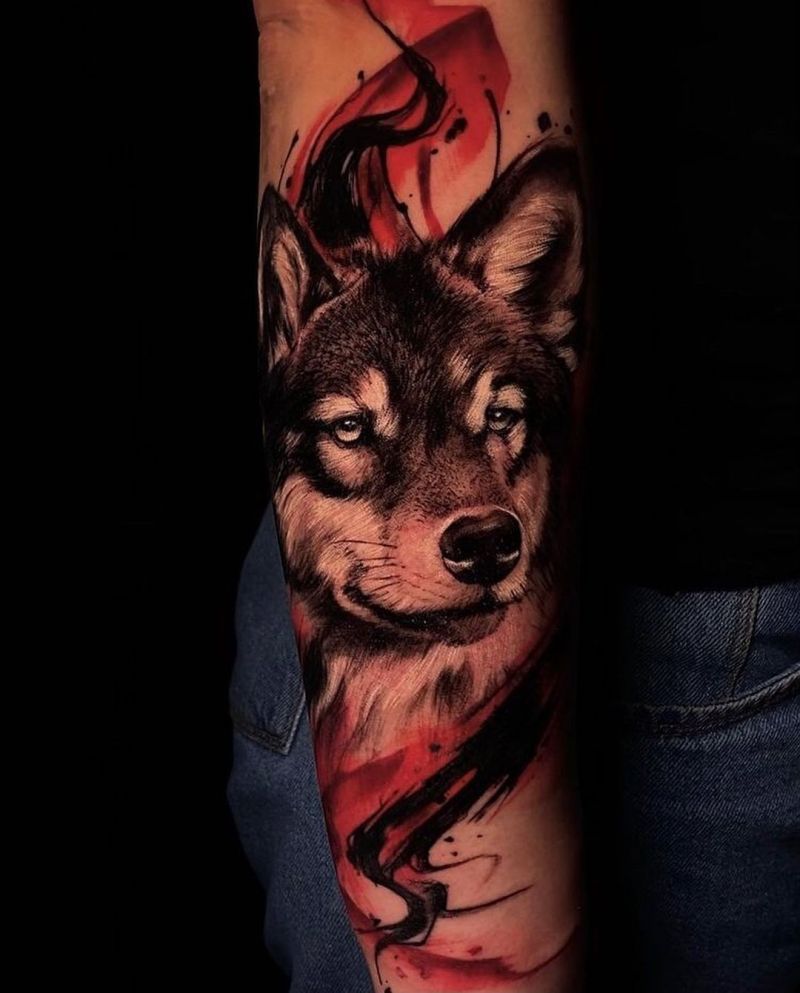 30 Gorgeous Lobo Tattoos You Must See