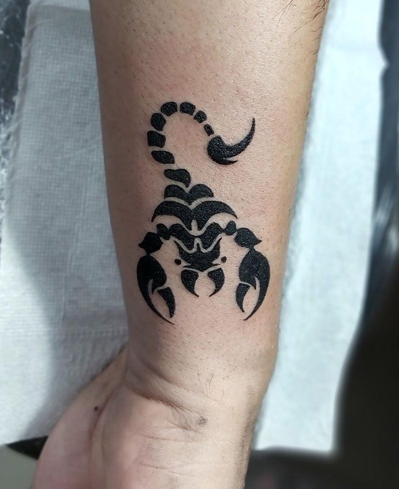 30 Cool Tribal Scorpion Tattoos You Must See