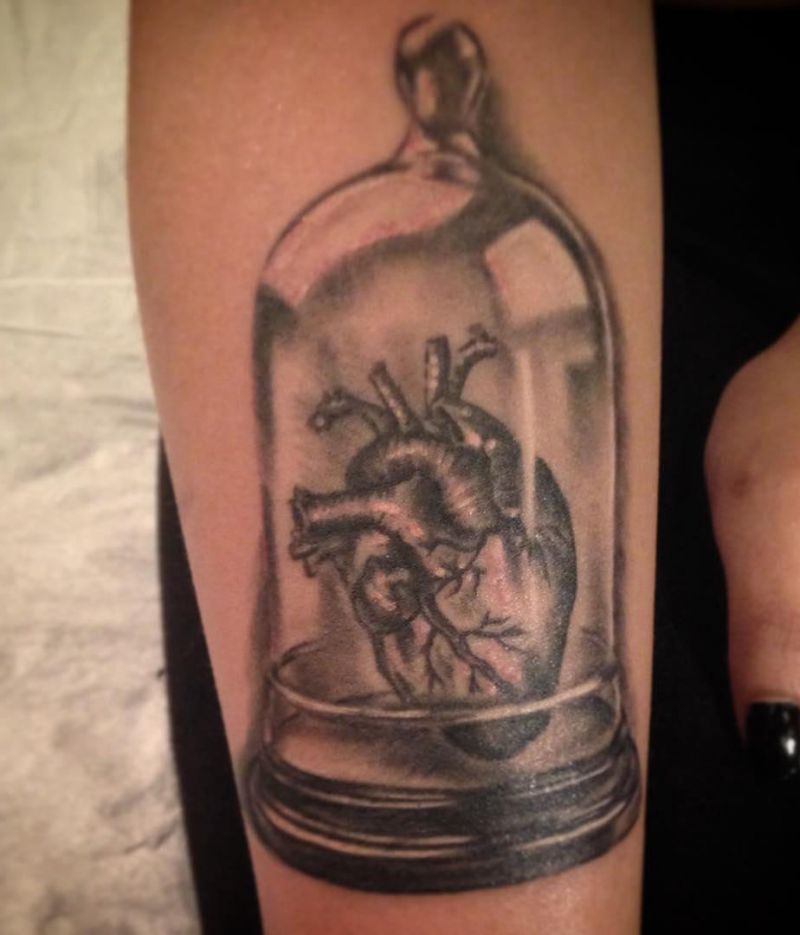 30 Unique Bell Jar Tattoos You Must Try