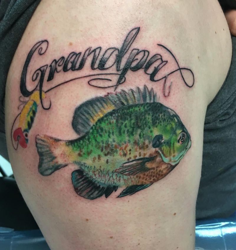 30 Pretty Bluegill Tattoos For Your Next Ink