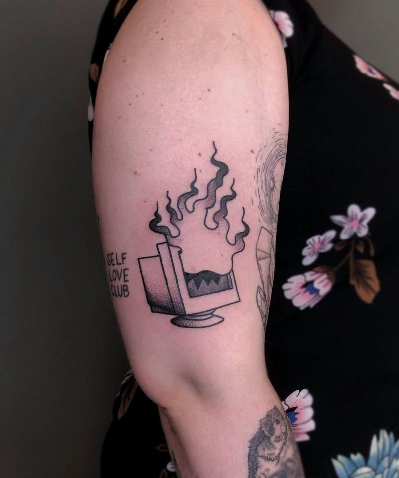 30 Unique Computer Tattoos You Must See