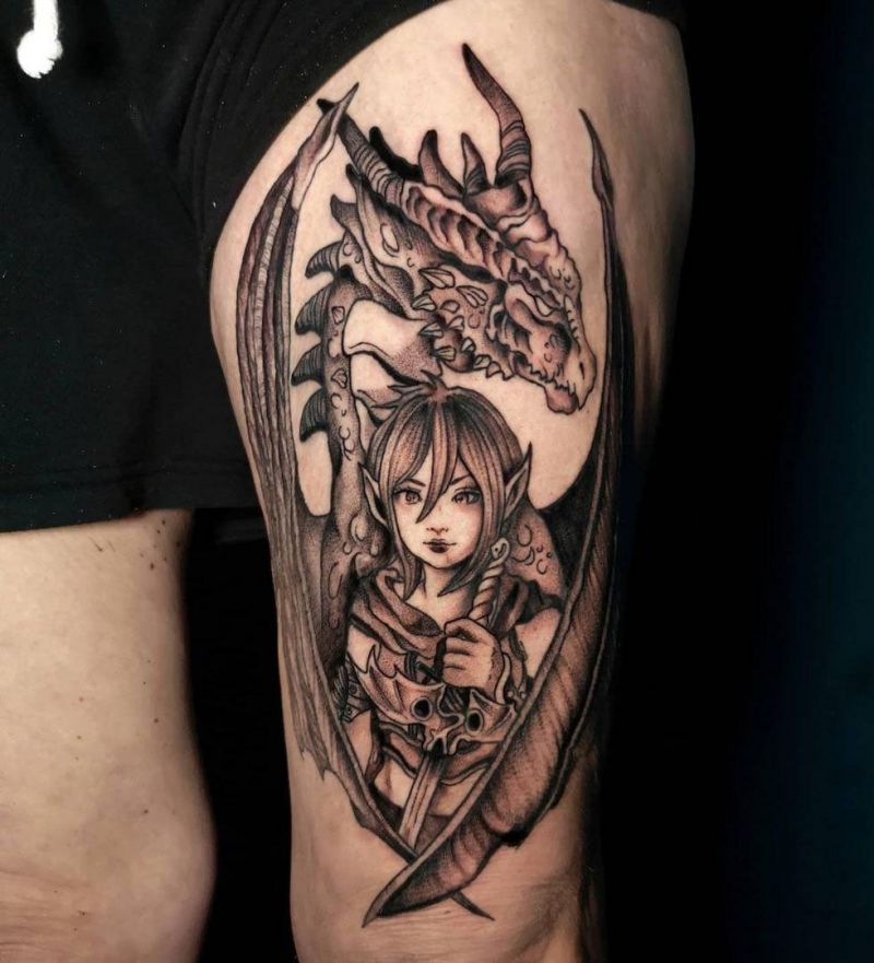 30 Excellent Fantasy Tattoos Make You Beautiful