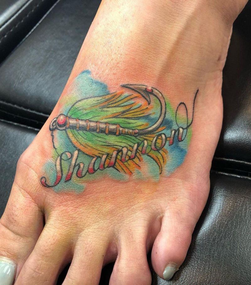 30 Unique Fly Fishing Tattoos You Can Copy