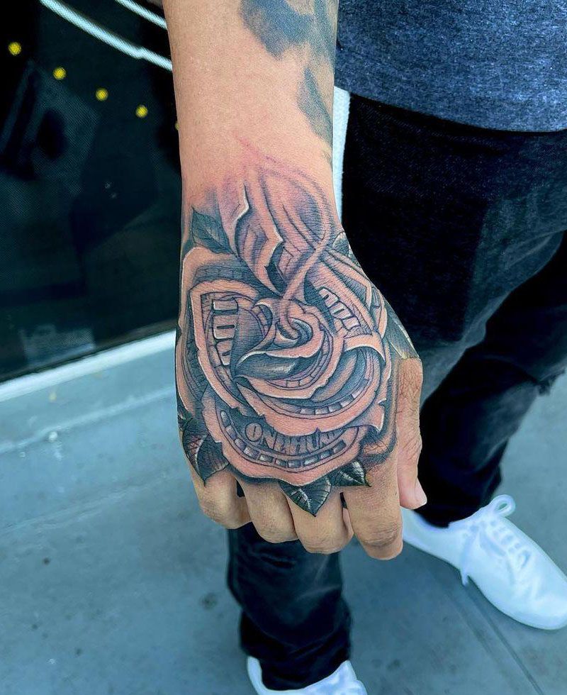 30 Unique Money Rose Tattoos You Must Try