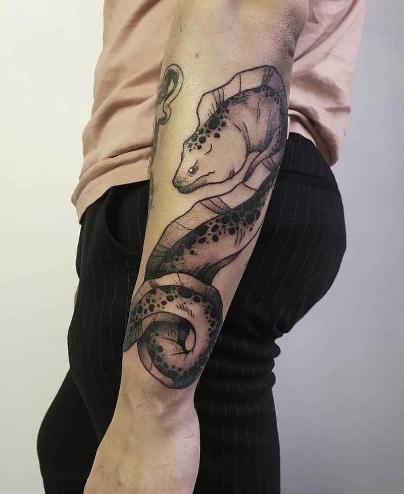 30 Pretty Moray Eel Tattoos You Can Copy