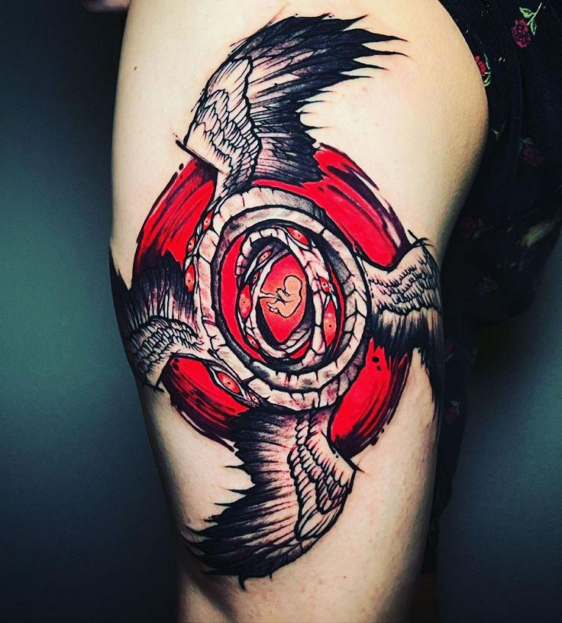 21 Unique Ophanim Tattoos for Your Inspiration