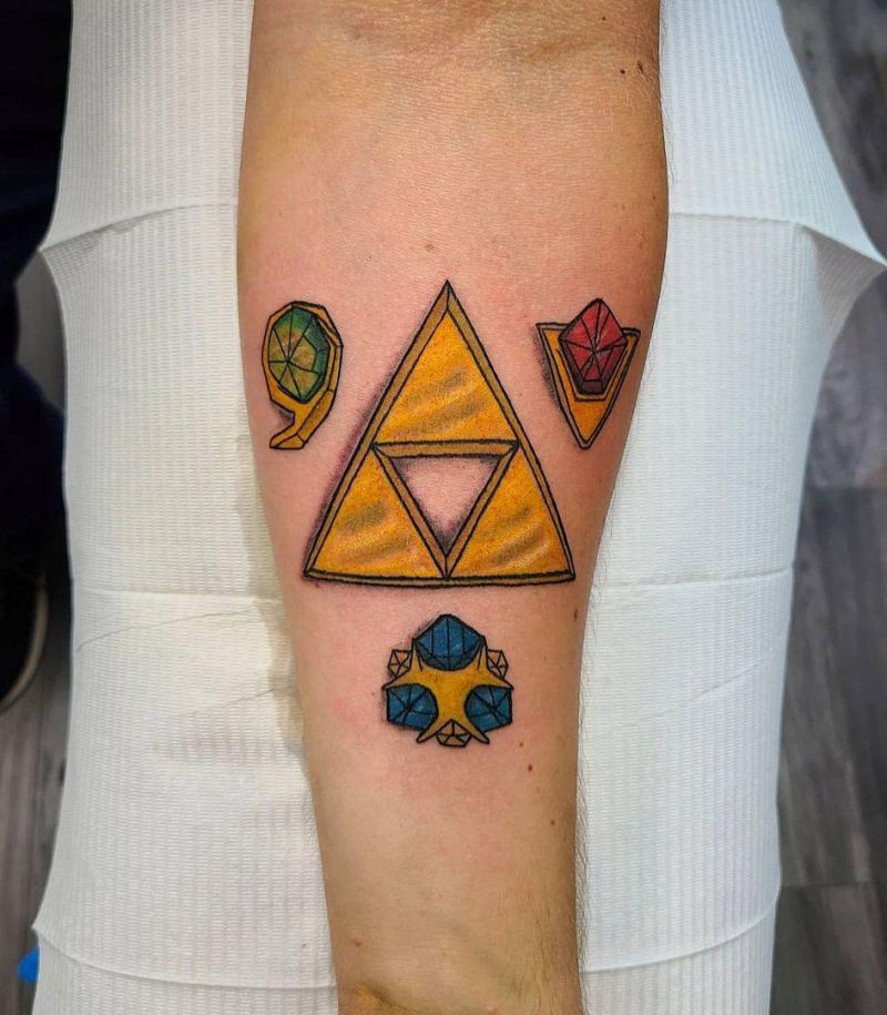 30 Unique Triforce Tattoos Make You Attractive