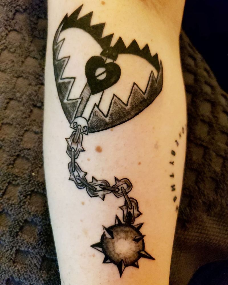 30 Unique Bear Trap Tattoos You Can Copy