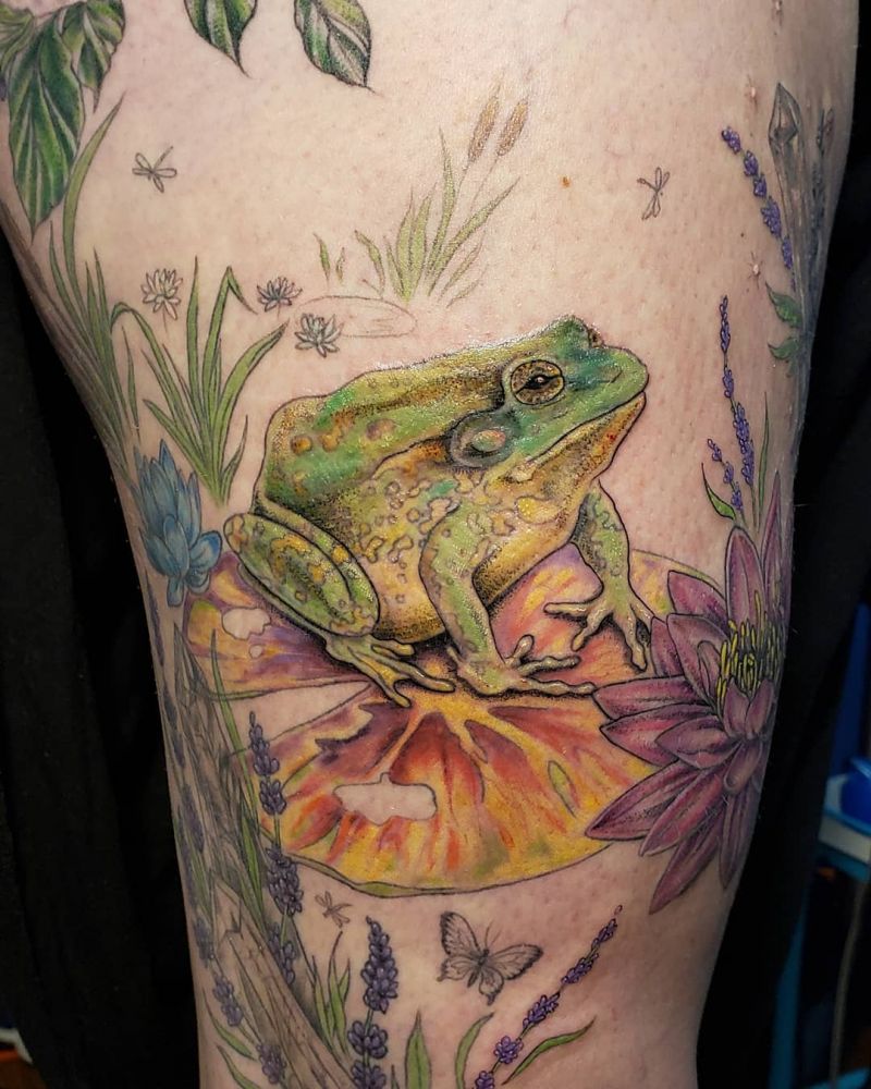 30 Unique Bullfrog Tattoos You Must Try