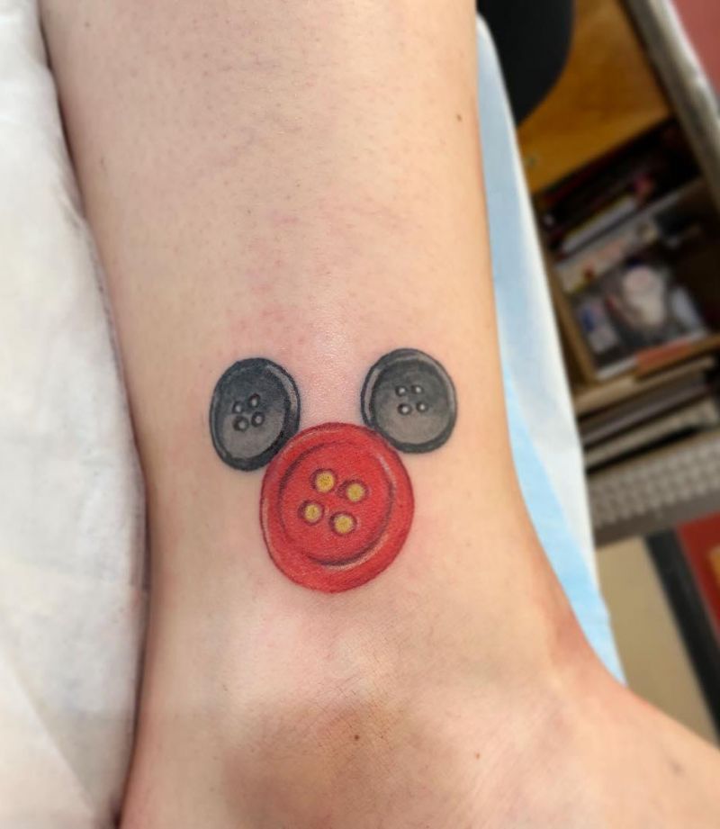 30 Unique Button Tattoos For Your Next Ink