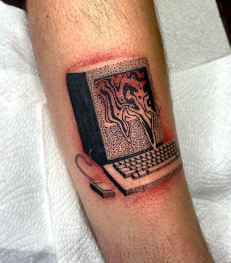 30 Unique Computer Tattoos You Must See