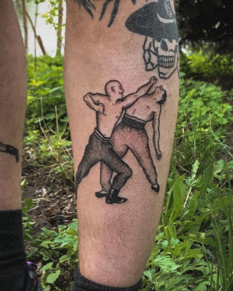 30 Excellent Fighter Tattoos You Must Love