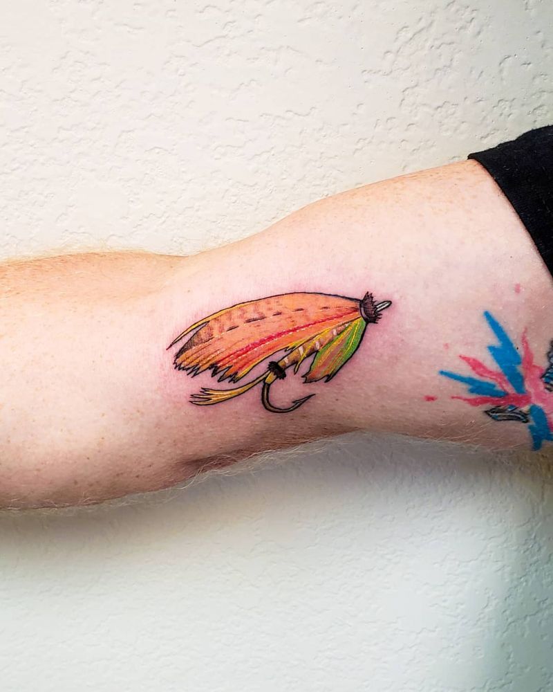 30 Unique Fly Fishing Tattoos You Can Copy