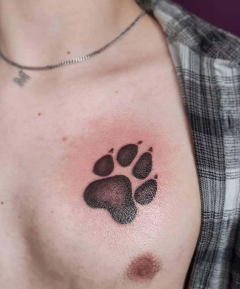 30 Unique Paw Print Tattoos You Must Try