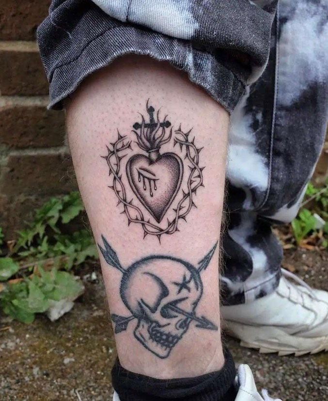 30 Unique Sacred Heart Tattoos for Your Inspiration