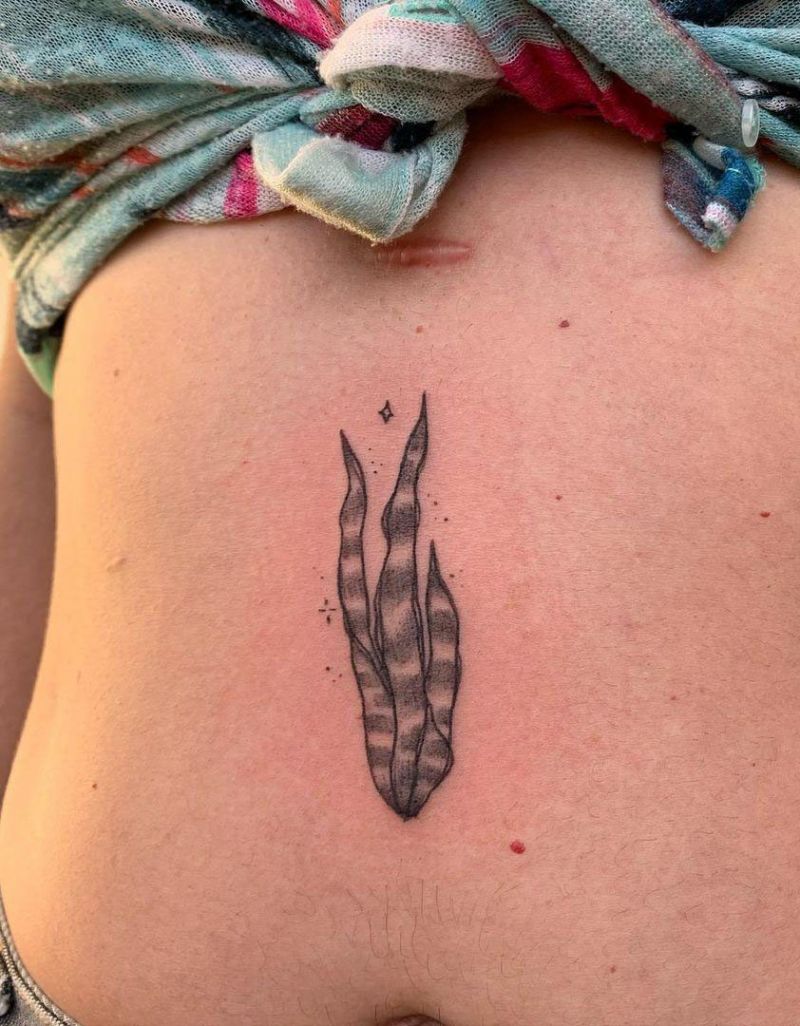 30 Unique Snake Plant Tattoos You Must Try