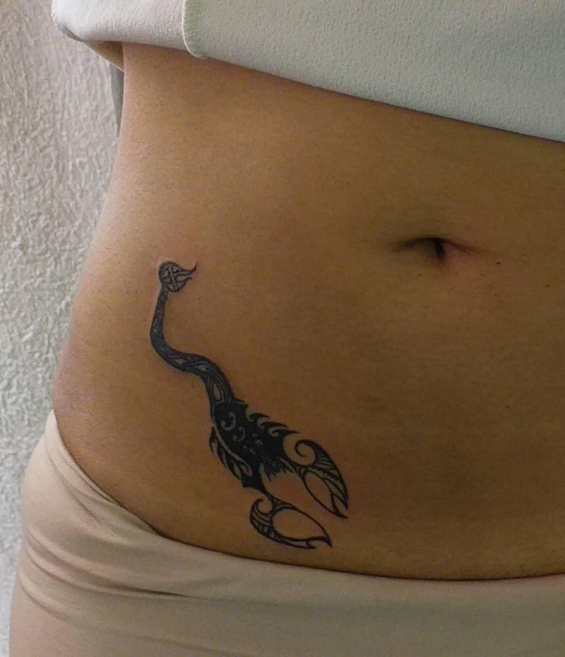 30 Cool Tribal Scorpion Tattoos You Must See