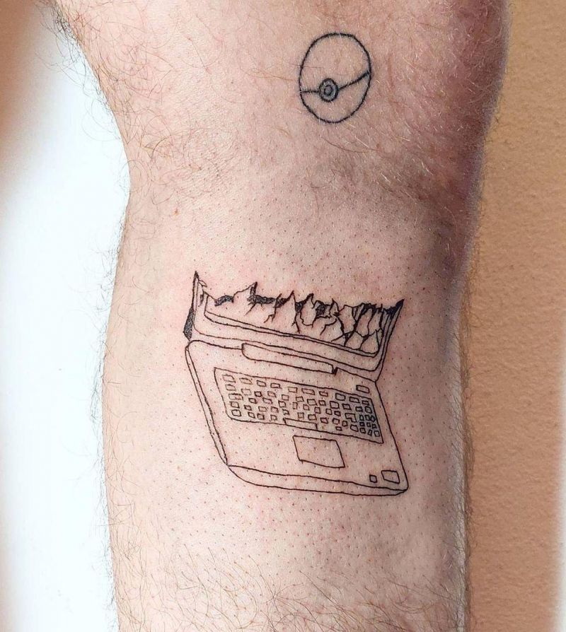 30 Unique Computer Tattoos You Must See