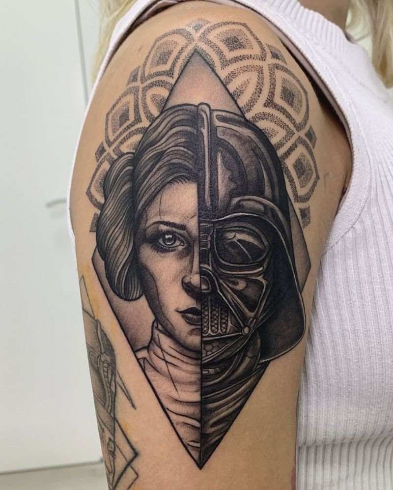 30 Unique Darth Vader Tattoos You Will Love