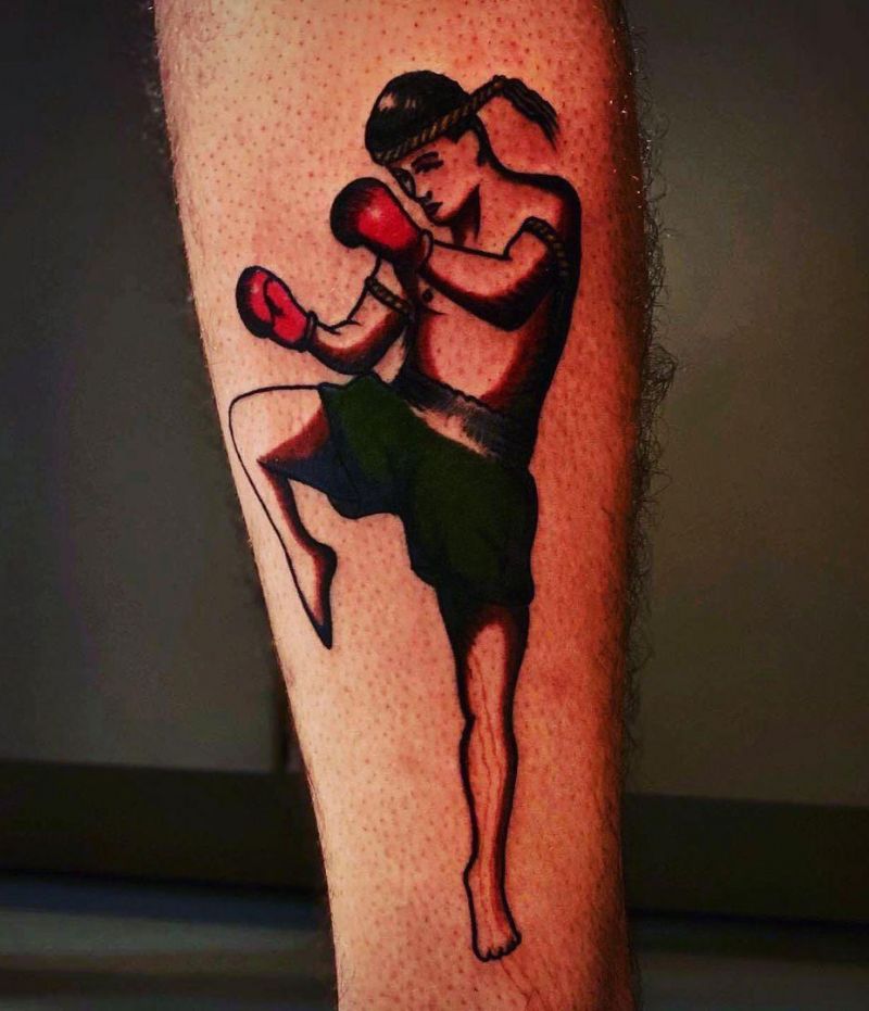 30 Excellent Fighter Tattoos You Must Love