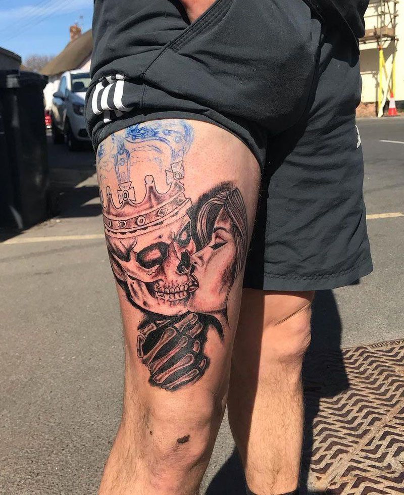 30 Unique Kiss of Death Tattoos You Must Try