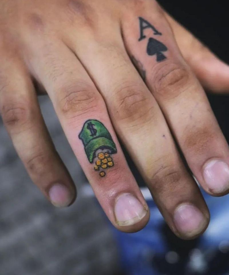 30 Unique Money Bag Tattoos to Inspire You