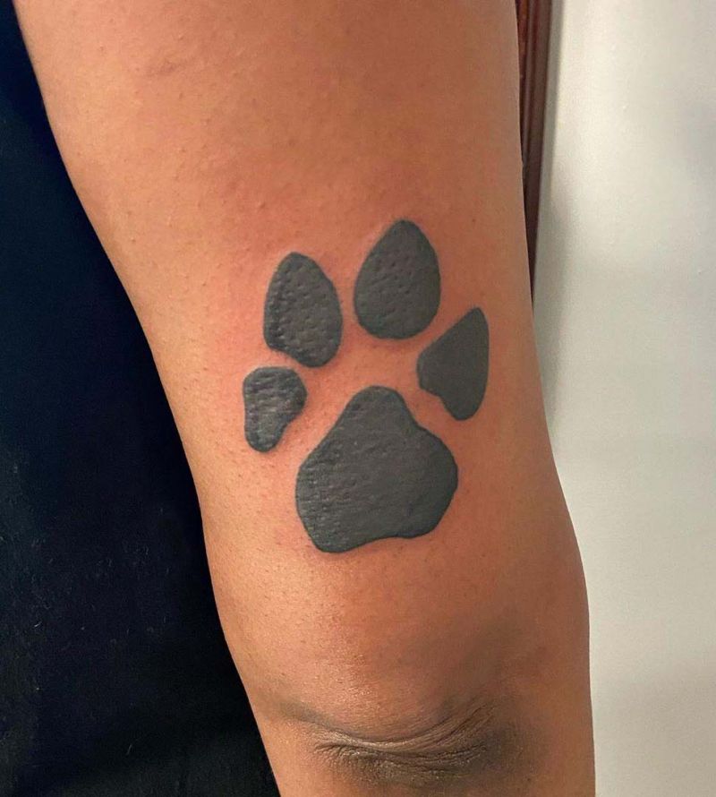 30 Unique Paw Print Tattoos You Must Try