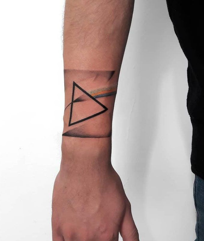 30 Elegant Prism Tattoos You Must Try