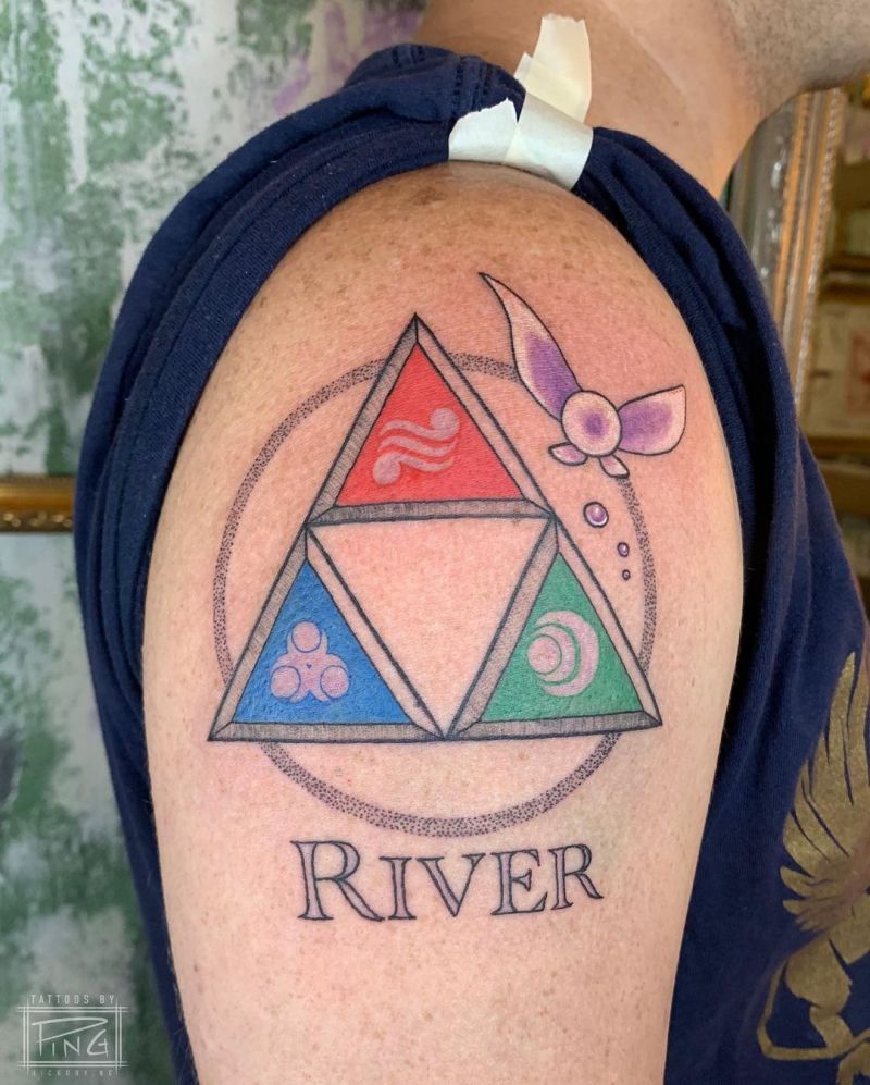 30 Unique Triforce Tattoos Make You Attractive