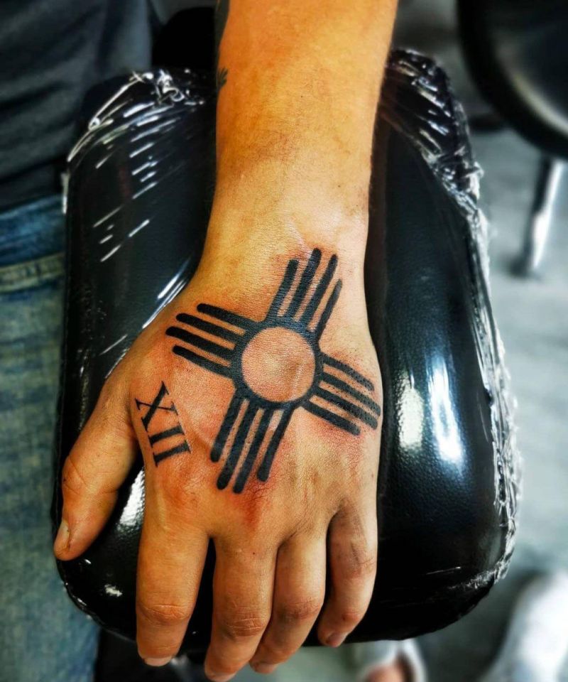 30 Unique Zia Symbol Tattoos for Your Inspiration