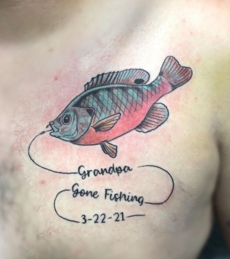 30 Pretty Bluegill Tattoos For Your Next Ink