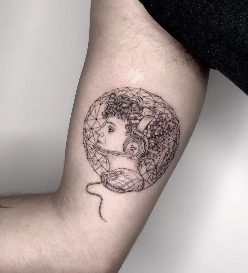 30 Unique Computer Tattoos You Must See