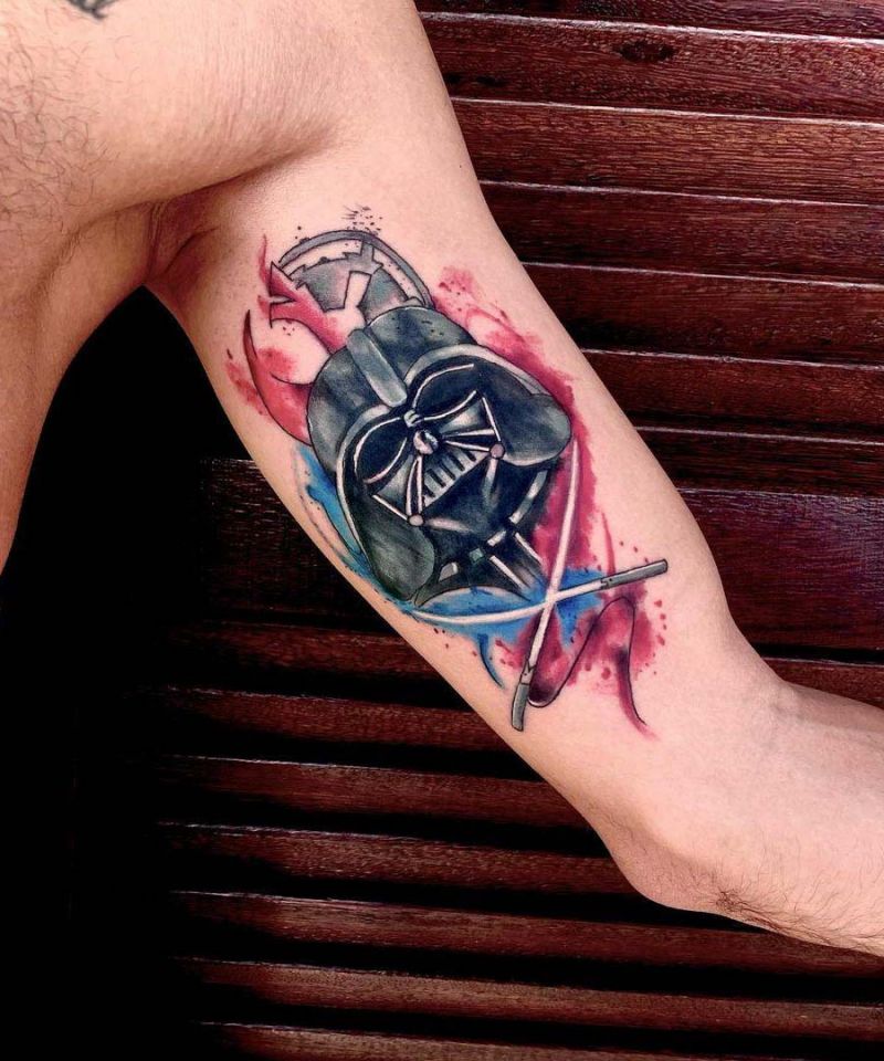 30 Unique Darth Vader Tattoos You Will Love