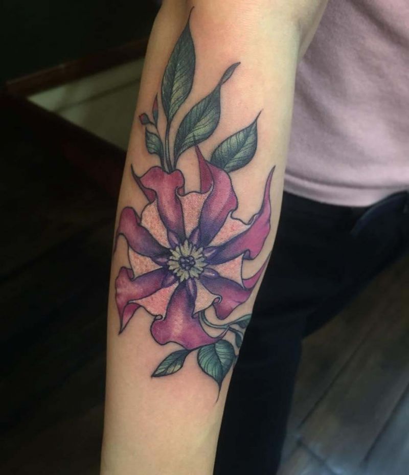 30 Unique Datura Tattoos to Inspire You