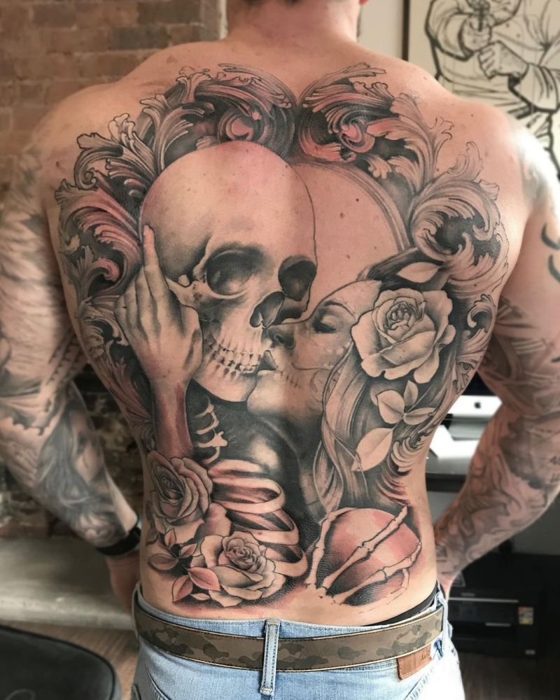 30 Unique Kiss of Death Tattoos You Must Try