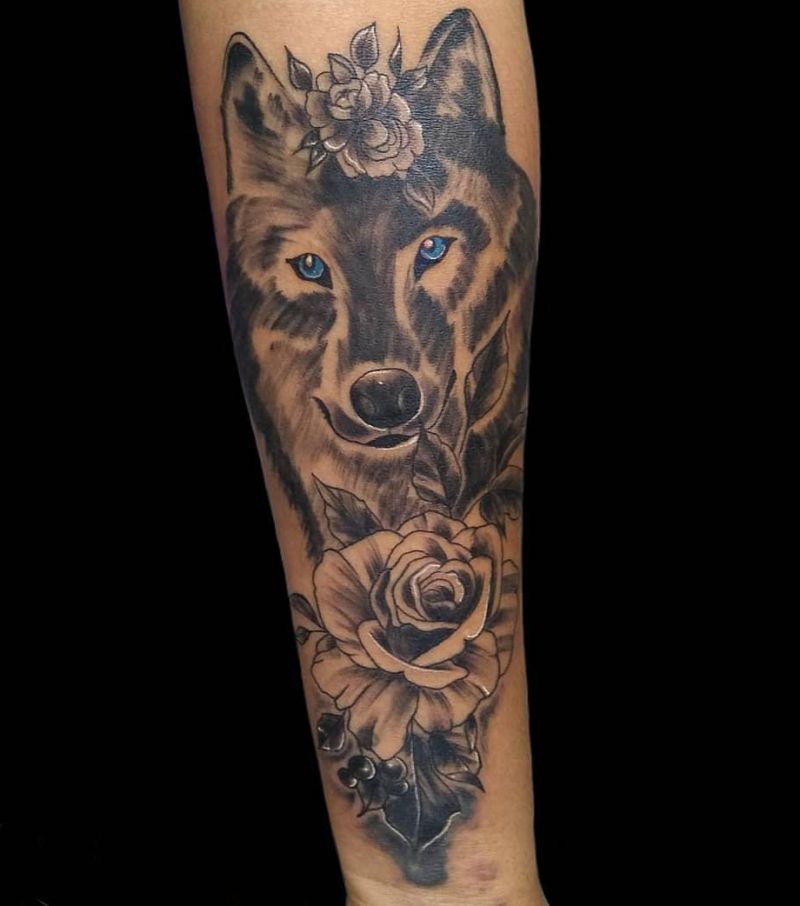 30 Gorgeous Lobo Tattoos You Must See