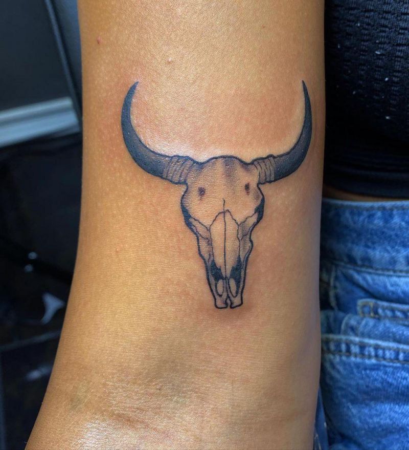 30 Cool Longhorn Tattoos You Must See