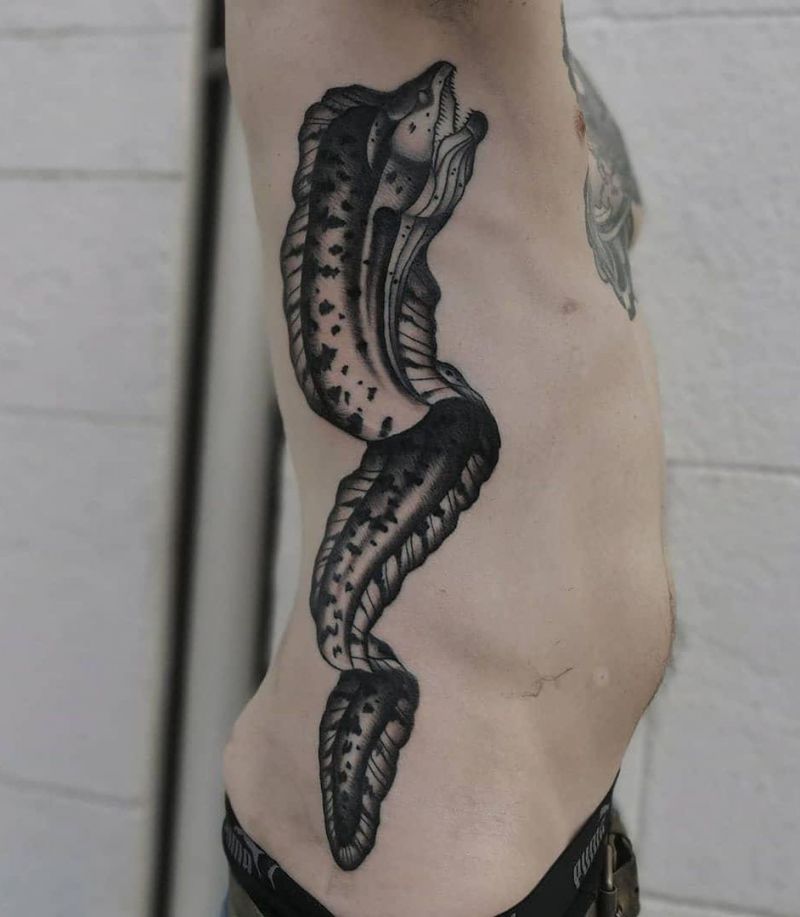 30 Pretty Moray Eel Tattoos You Can Copy