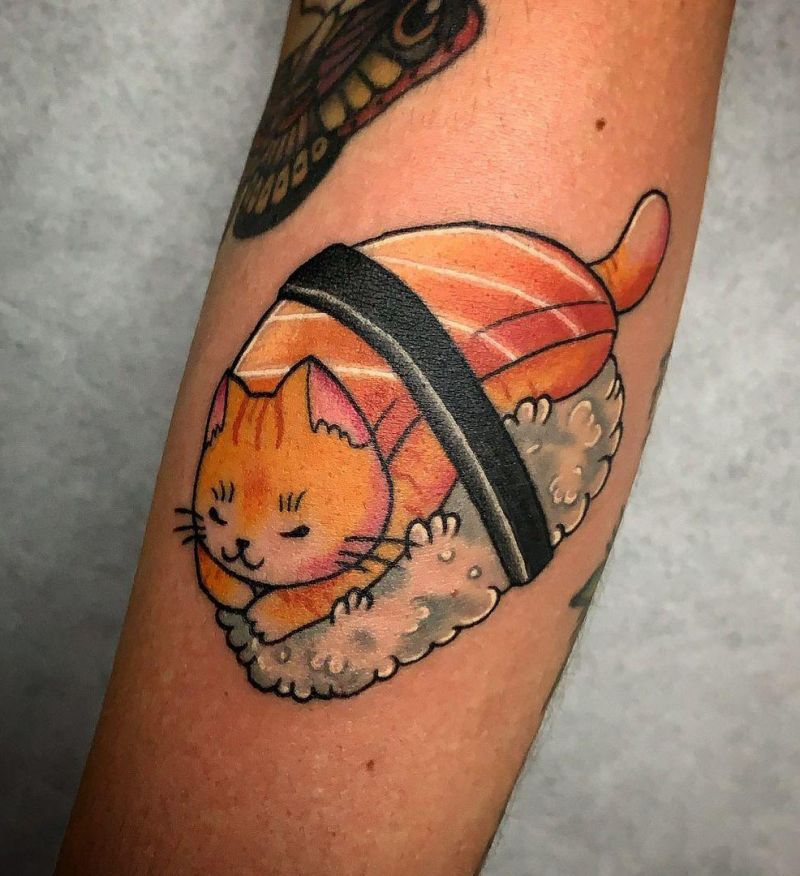 30 Unique Sushi Tattoos for Your Inspiration