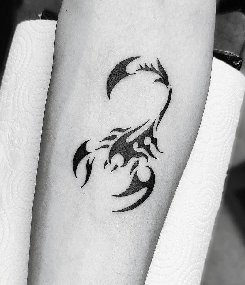 30 Cool Tribal Scorpion Tattoos You Must See