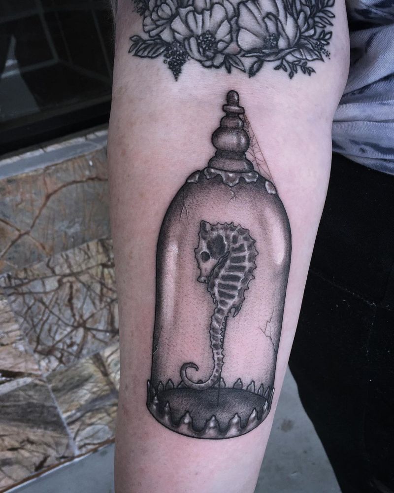 30 Unique Bell Jar Tattoos You Must Try