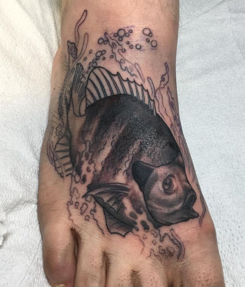 30 Pretty Bluegill Tattoos For Your Next Ink