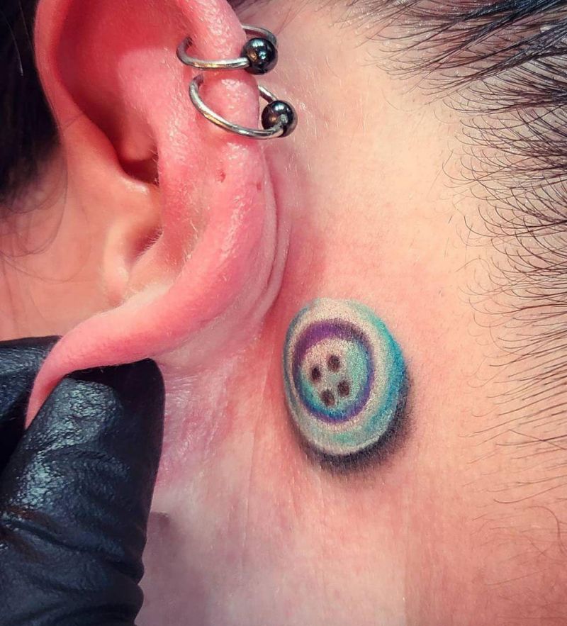 30 Unique Button Tattoos For Your Next Ink