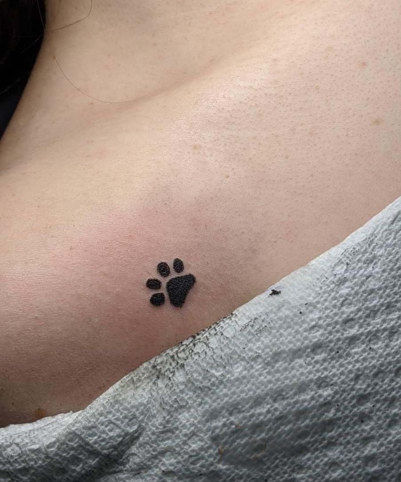 30 Unique Paw Print Tattoos You Must Try