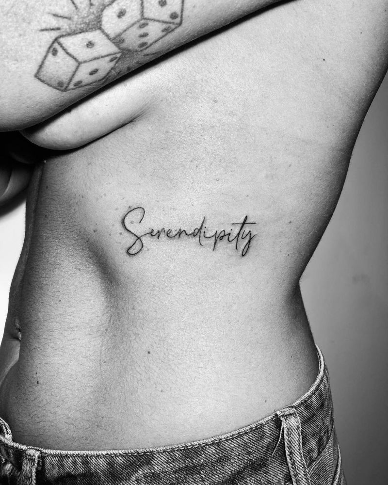 30 Pretty Serendipity Tattoos to Inspire You