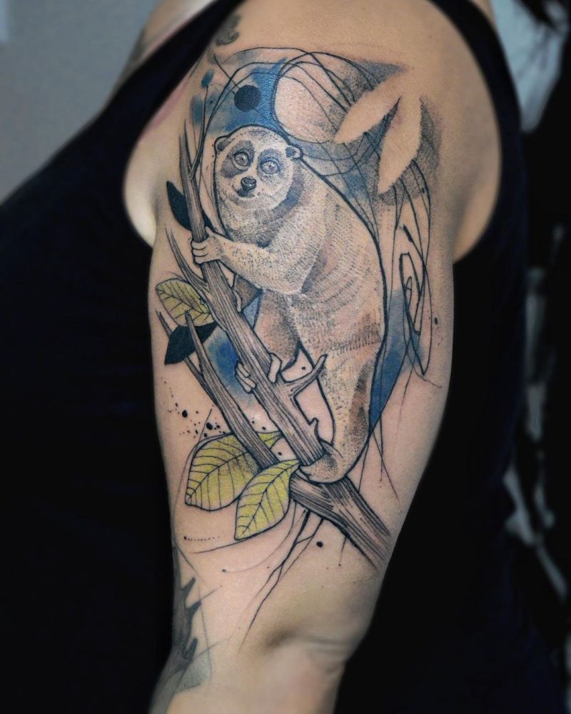 30 Unique Slow Loris Tattoos You Can Copy