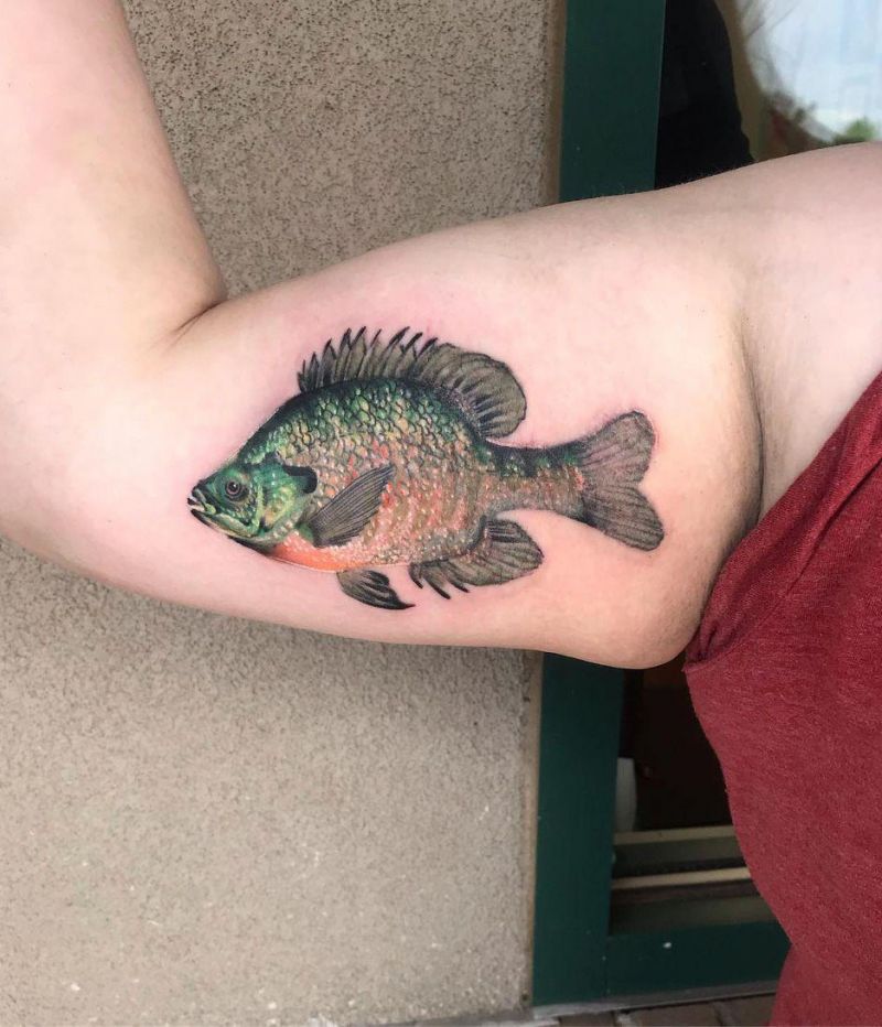 30 Pretty Bluegill Tattoos For Your Next Ink