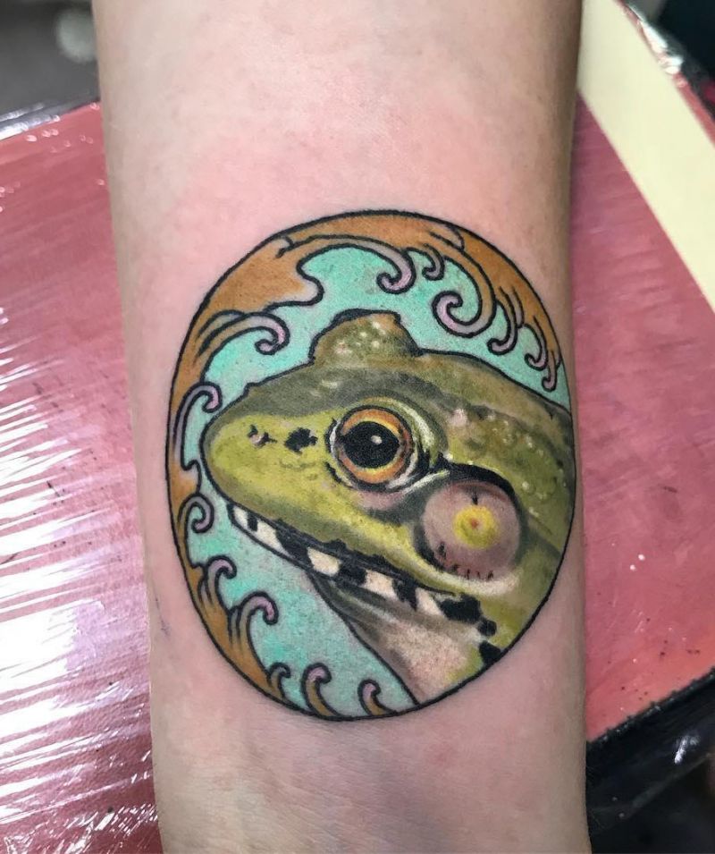 30 Unique Bullfrog Tattoos You Must Try